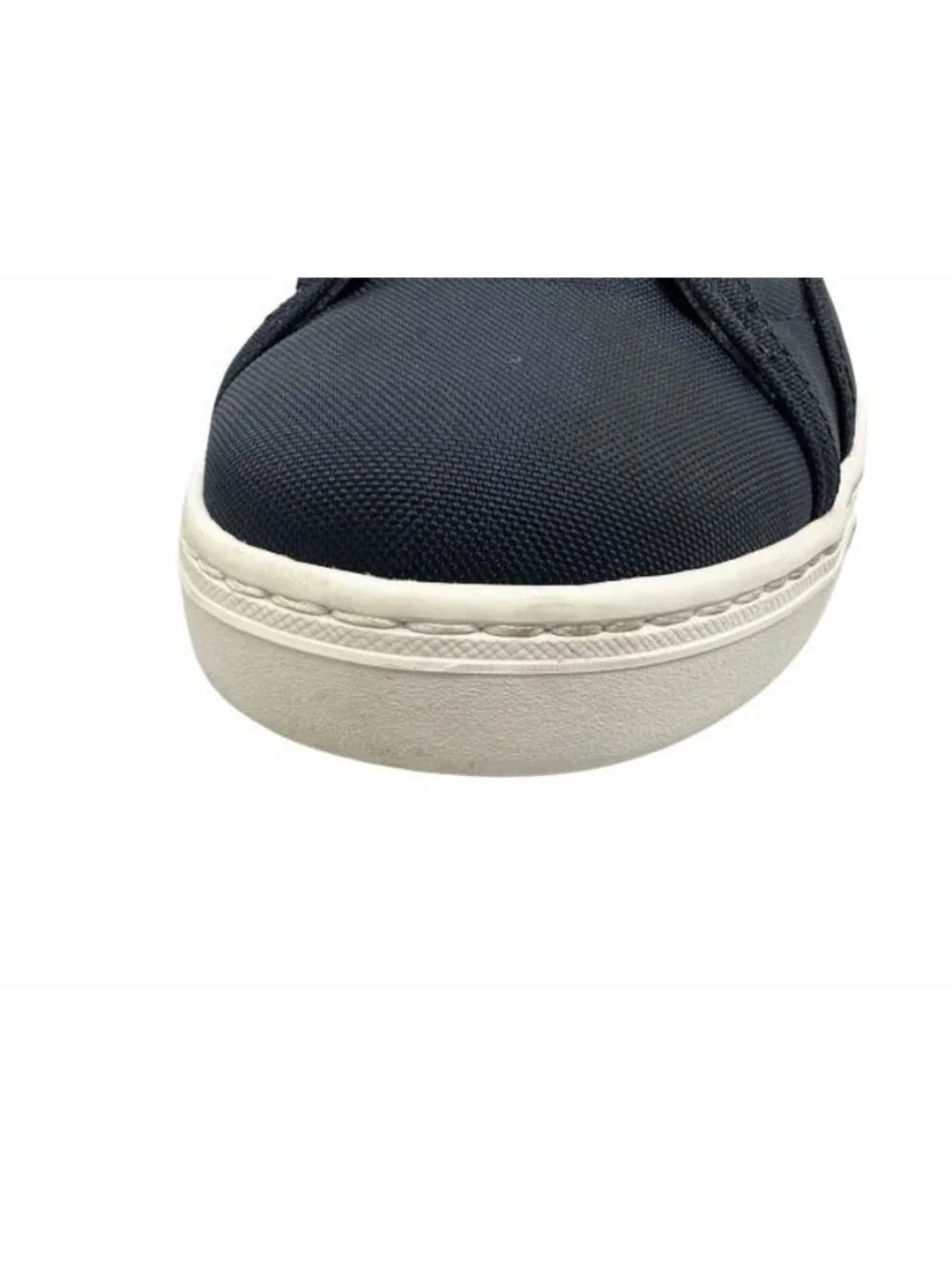 Prada Canvas Sneaker Low Cut Sneakers Navy 8.5